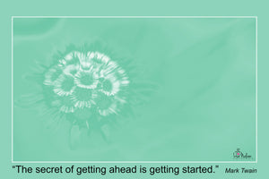 
                  
                    Load image into Gallery viewer, The Secret Of Getting Ahead Is Getting Started -  Mark Twain
                  
                